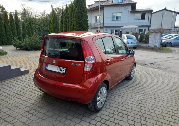 Suzuki Splash cena 25600 przebieg: 145000, rok produkcji 2008 z Warszawa małe 704